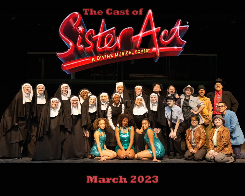 The Cast of Sister Act, March 2023