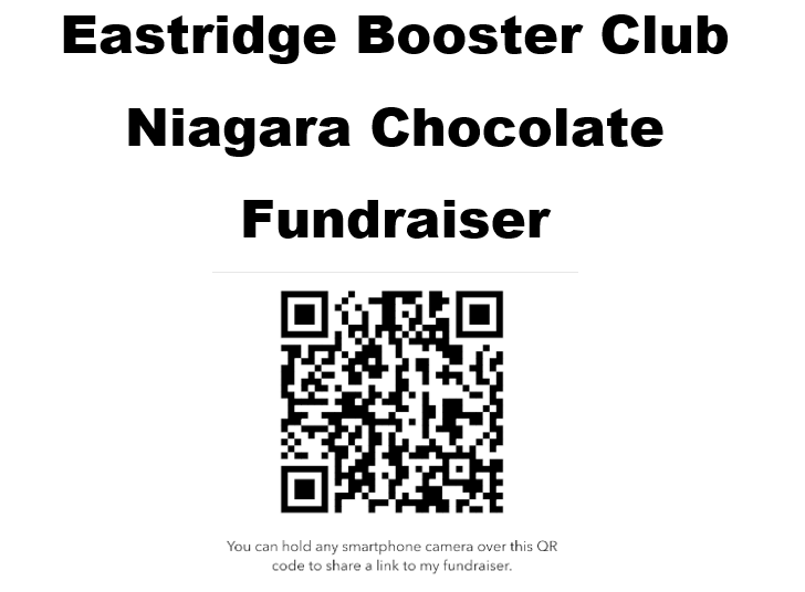 Eastridge Booster Club Niagara Chocolate Fundraiser QR code