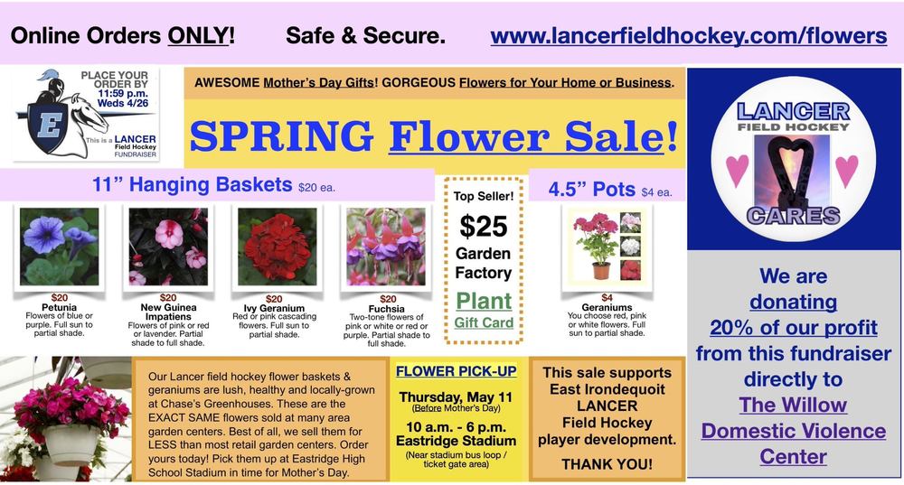 Spring Flower Sale