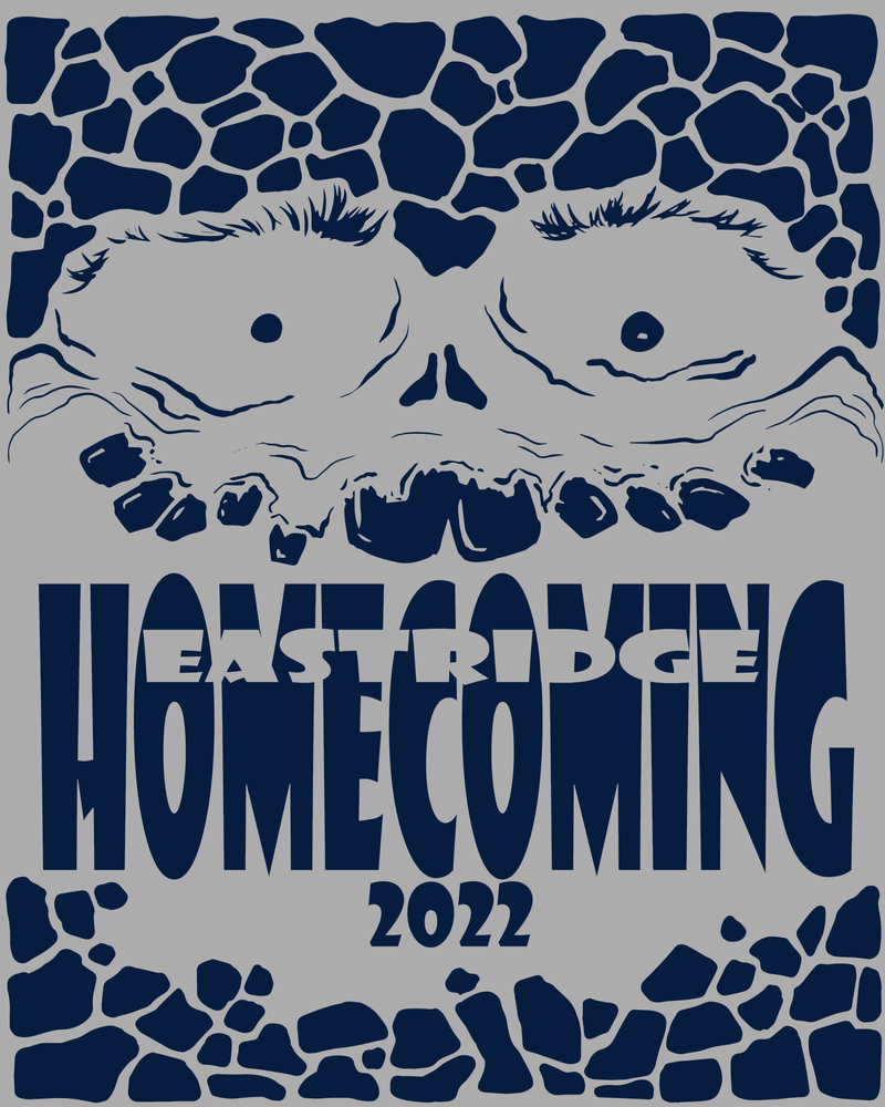Eastridge Homecoming 2022 T-shirt Design