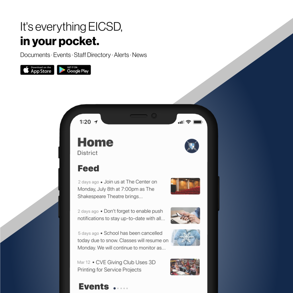 It's everything EICSD, in your pocket.