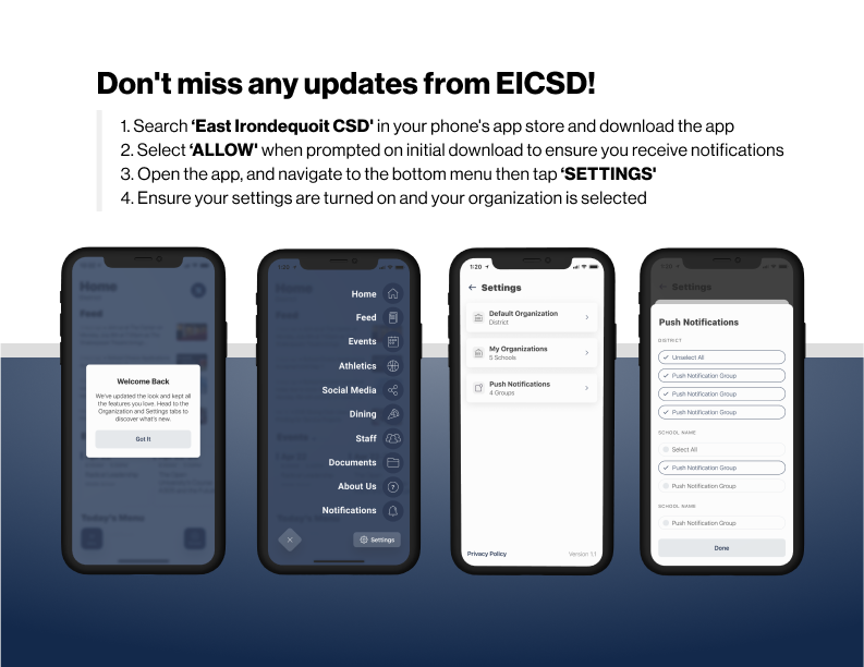 don't miss any updates from EICSD!