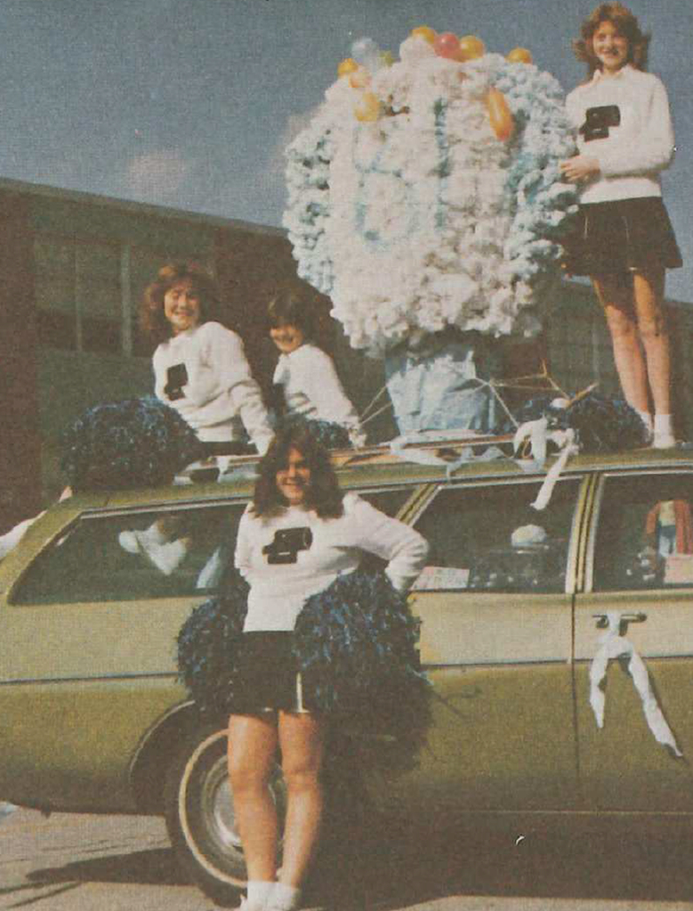 Cheerleaders from 1978