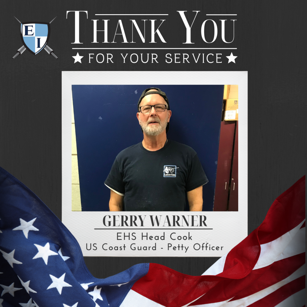 Gerry Warner, EHS Head Cool, US Coast Guard, Petty Officer