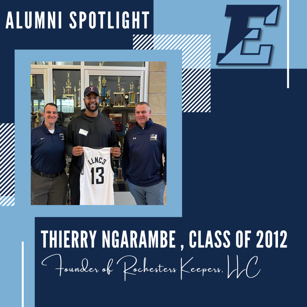 Alumni Spotlight, Thierry Ngarambe, Class of 2012, Founder of Rochester Keepers, LLC