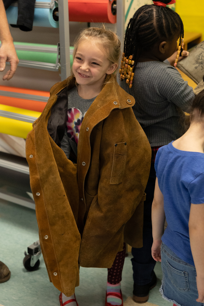 student in jacket