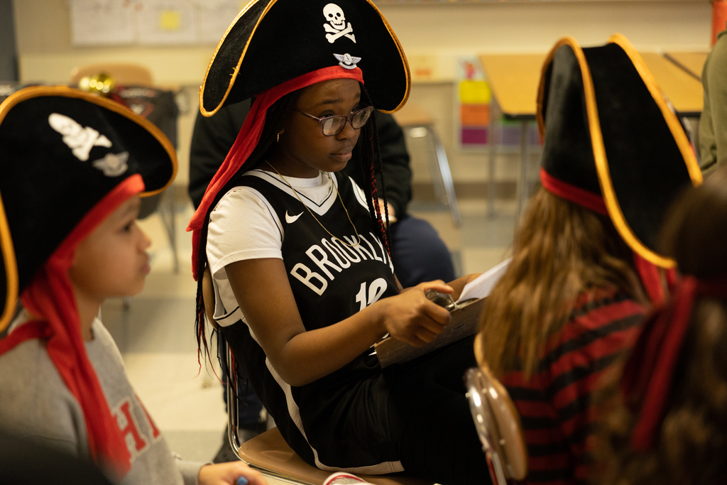 Students dressed as pirates